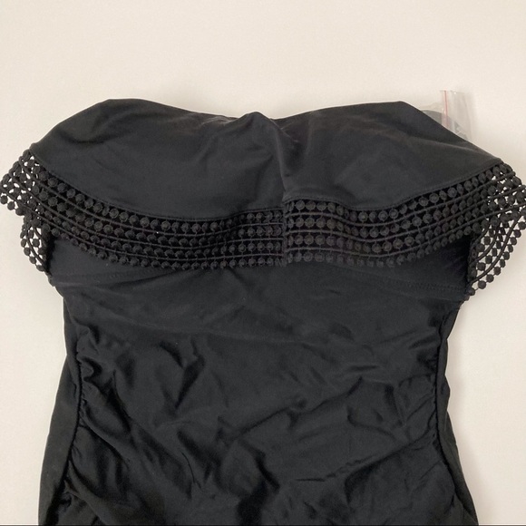 NWT Kona Sol Crochet Flounce Swimsuit | Size S - Picture 5 of 9